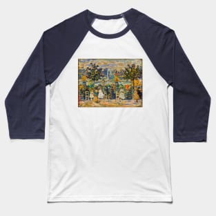 In Luxembourg Gardens by Maurice Brazil Prendergast Baseball T-Shirt